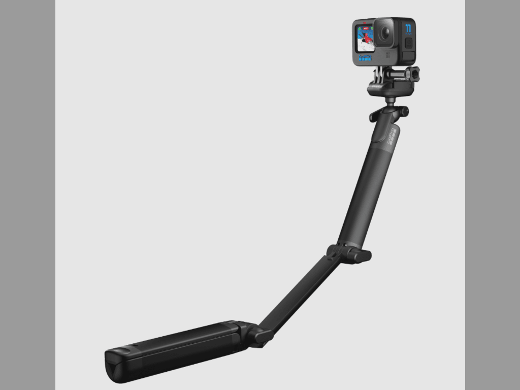 GoPro 3-Way selfie stick,ergonomski nosač kamere,stativ podesiv po visini, za sve kamere - Image 4