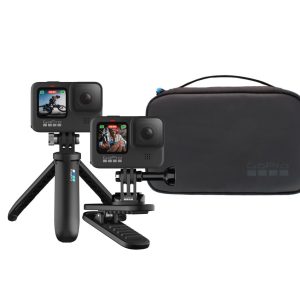 GoPro Travel Kit (Shorty+Magnetic Swivel Clip+Camera Case)