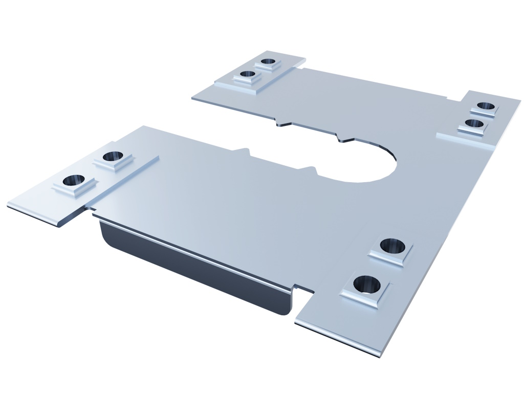 Antai za trapezni lim | set za montažu 6 panela - Image 5