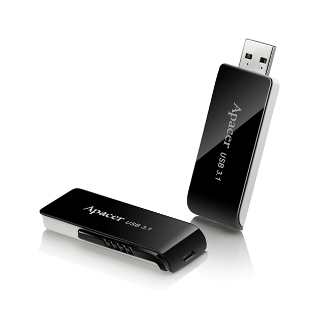 APACER FD 128GB USB 3.2 AH350Black - Image 3