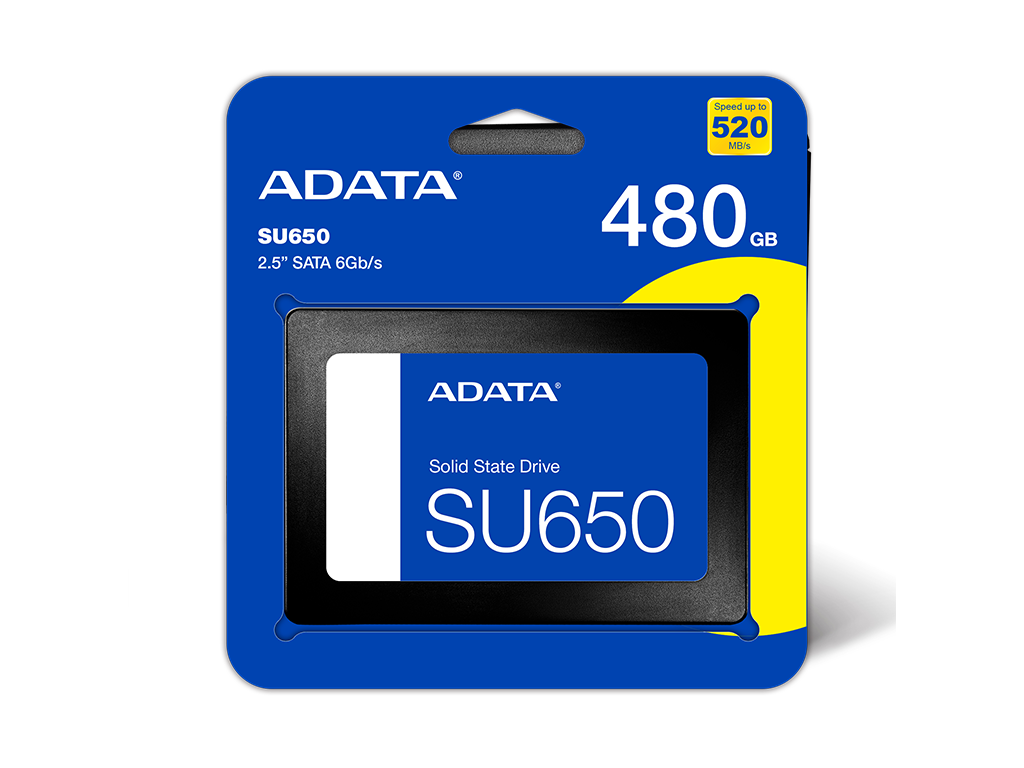 ADATA SSD 480GB 2.5", SU650 R/W: 520/450MB/s - Image 3