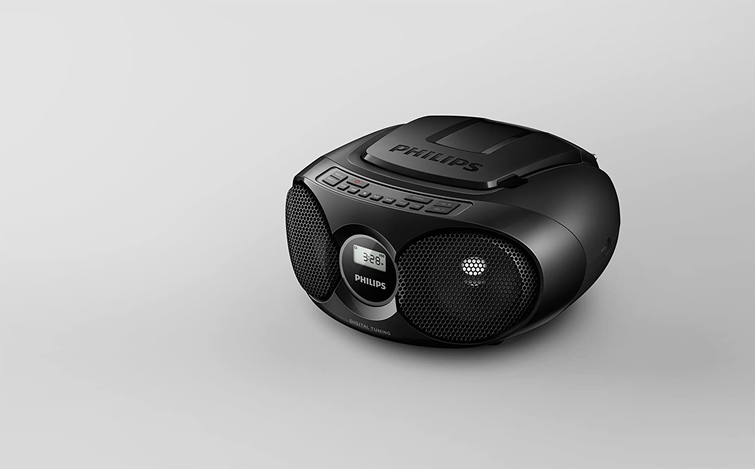 Philips CD SoundmachineCD; CD-R; CD-RW; FM Antena;RMS 3W; napajanje AC ili baterije; crna - Image 4