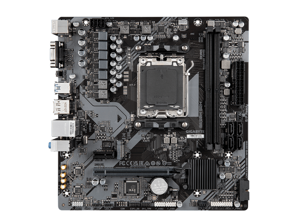 Gigabyte MB B650M S2HG10AM5; 2xDDR5; 1xM.2, 4xSATA;12xUSB; 2xDP, 1xHDMI; mATX; - Image 3
