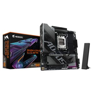 Gigabyte MB B840 AORUS ELITE AM5, 4x DDR5, 2x M.2, 4x SATA 8xUSB; 1x HDMI, 1x DP, mATX;