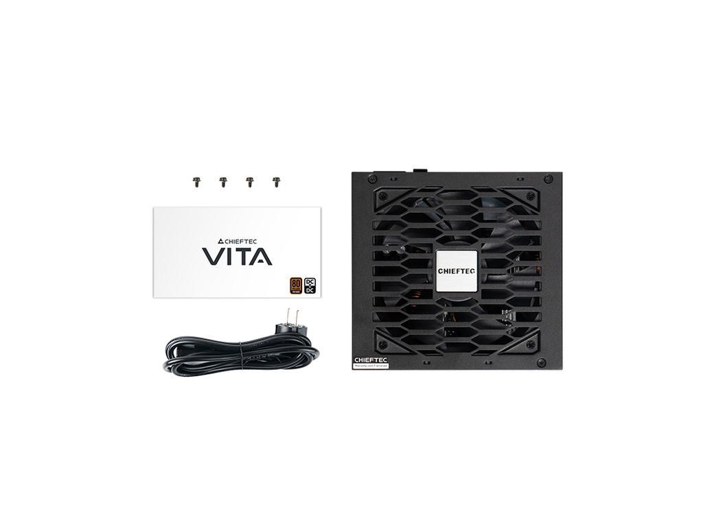 Chieftec PSU 750W, BPX-750-SVITA, 12cm fan, 80+ Bronze20+4 pin ATX, 4xPCIe, 6xSATA, 2xMOLEX - Image 4