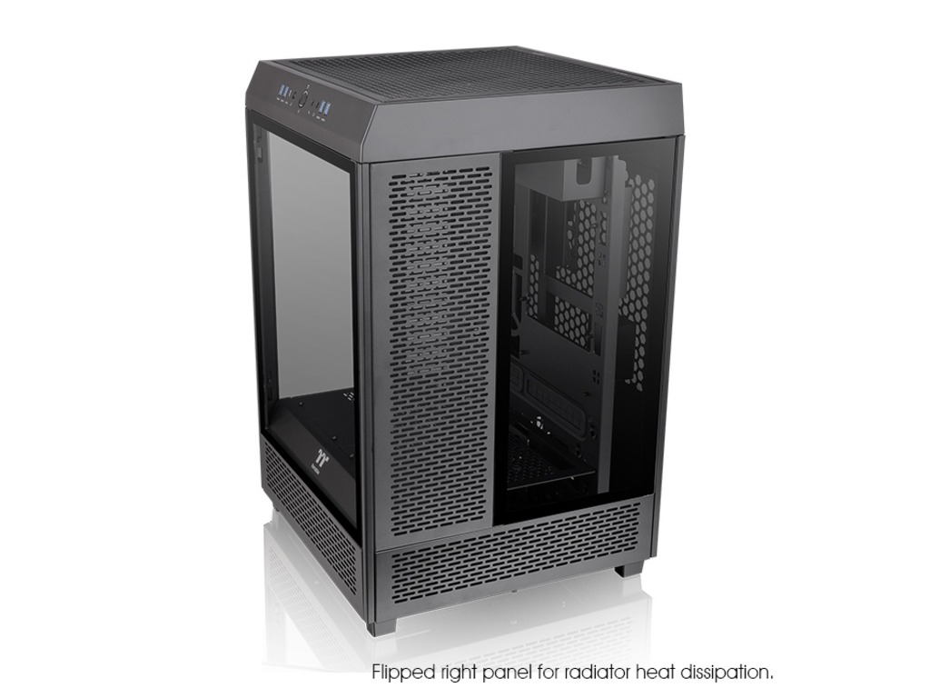 Thermaltake The Tower 500 Mid tower case, TG, 2x Standard 120mm fan - Image 3