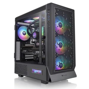 Thermaltake Ceres 500 TG ARGB Mid tower, SPCC, 3x CT140 ARGB fan, 1x CT140 ARGB fan