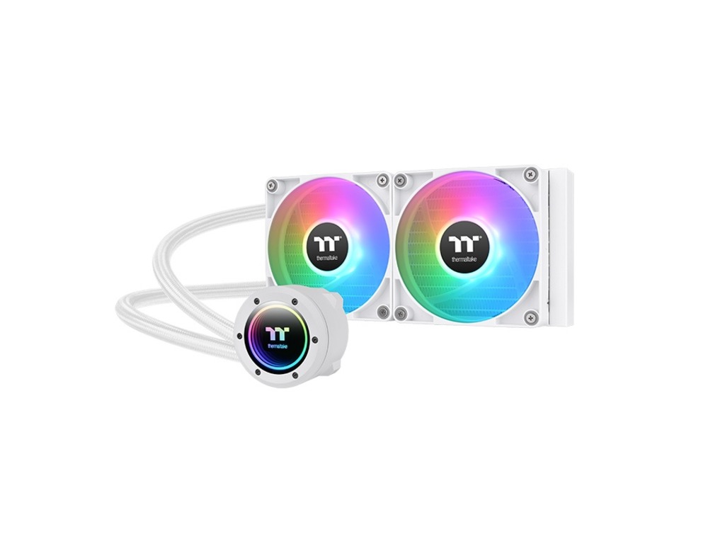 Thermaltake TH240 V2 ARGBLiquid Cooler White240mm - Image 2