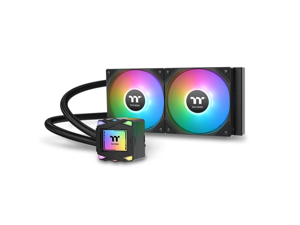 Thermaltake LA240 ARGB LC Sync AIO Liquid Cooler 240mm PWM 600~2500 R.P.M - Image 2