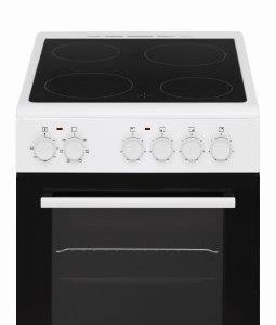 TESLA Šporet CV5400SW4x zone; bez poklopca; 6x Funk; Ventilator; Čišćenje parom; BIJELI