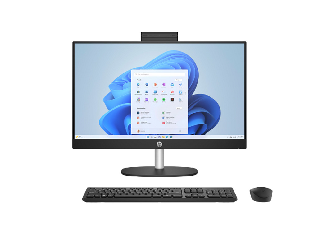 HP All-in-One 24-cr0107ny PC23,8",Touch,7730U,16GB DDR4,FreeDOS,512GB,Wlan,Wireless perif, crni - Image 2
