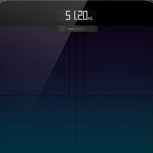 Amazfit pametna vaga Aurora LCD display 3.4"; Wi-Fi+ bluetooth; detekcija otkucaja srca