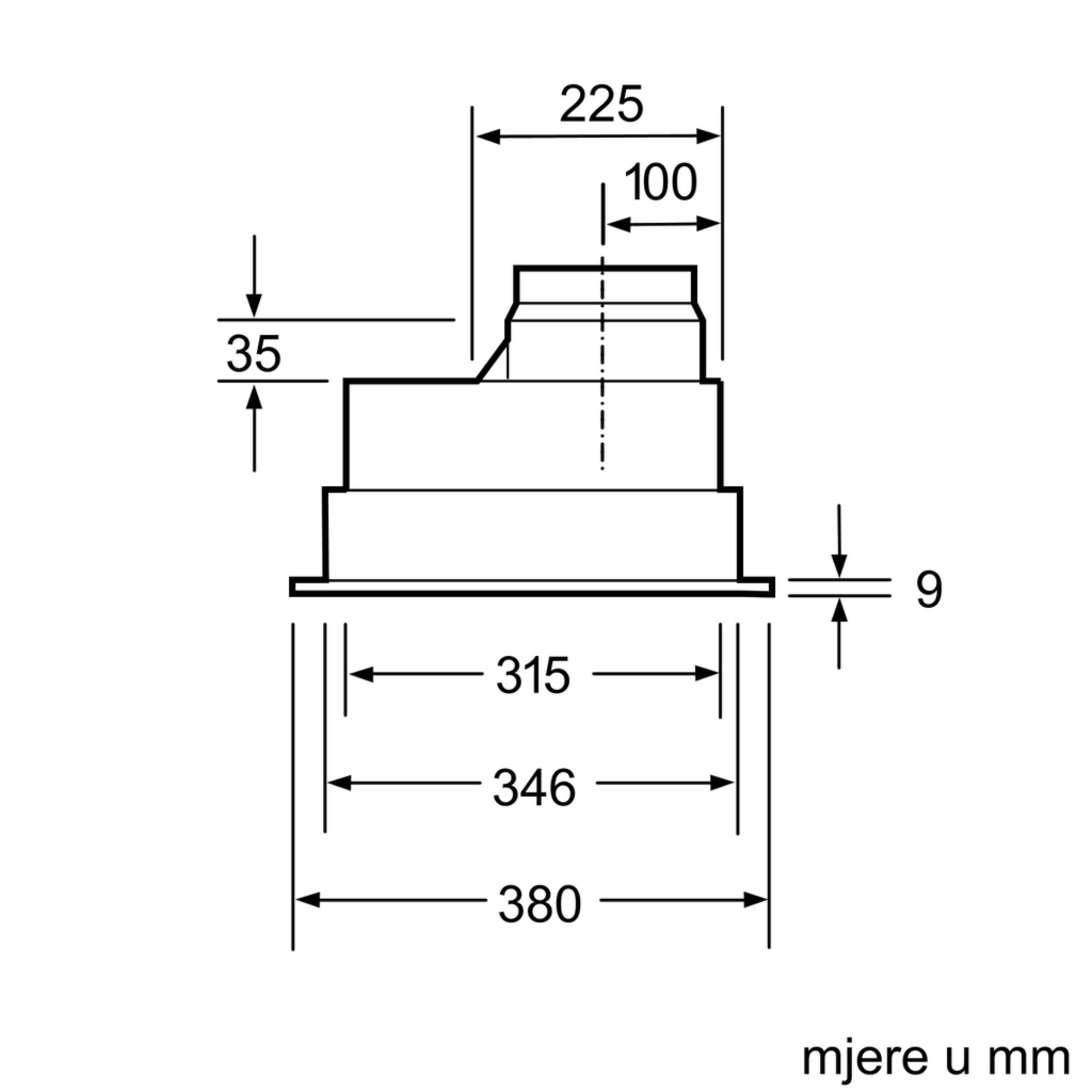 BOSCH Potpuno ugradbena napa Serie 4| C, 2 Motora, 618 m3/h, Buka: 38/56dB, DE - Image 5
