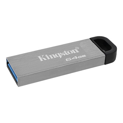 Kingston FD 64GB DTKN USB3.2DataTraveler KysonStylish Capless Metal Case,200MB/s read - Image 3