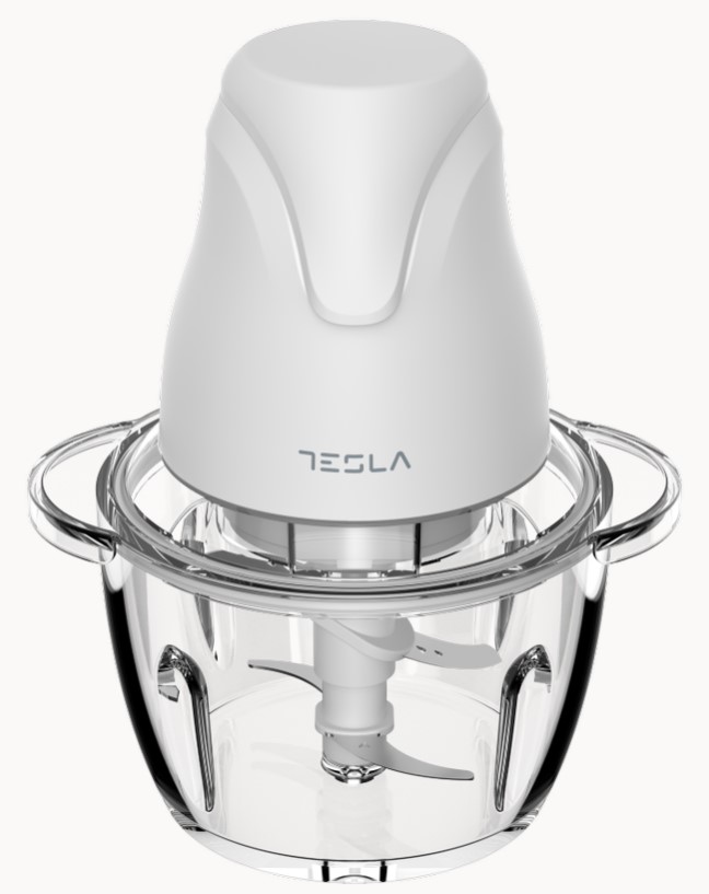 TESLA Sjeckalica FC302WSnaga 400 W; Kapacitet 1 L; 4 inox oštrice na 2 nivoa; staklena pos - Image 3