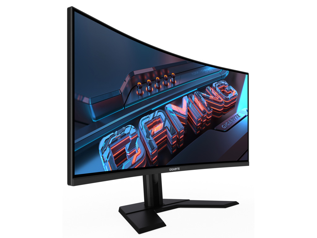 Gigabyte Monitor G34WQCP34" VA 1500R, 3440x1440, 350cd180Hz, 1ms, 2xHDMI, 2xDP, Height - Image 2