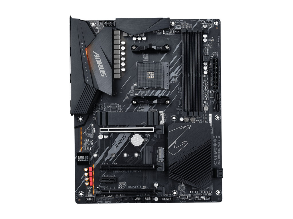Gigabyte MB B550 AORUS ELITEAM4; 4xDDR4; 2xM.2; 4xSATA;DP,HDMI; 7xUSB; ATX; - Image 3