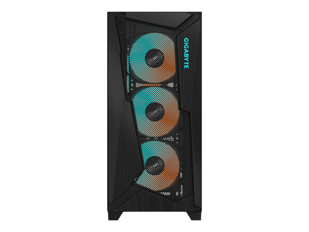 Gigabyte CASE C301G Black3xARGB fans(1xRear; 3xFront )GPU H : 400mm; Dust filter - Image 3