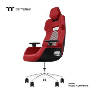 Thermaltake ARGENT E700Real Leather Gaming chairStolica, (black houndstooth fabric)