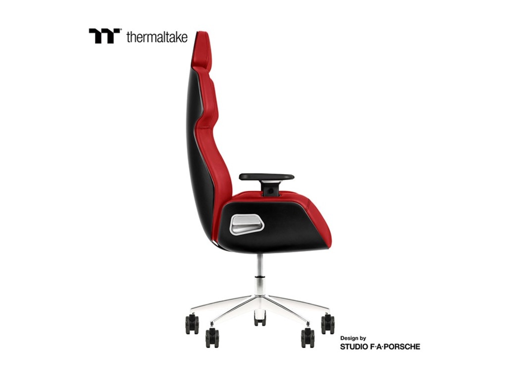 Thermaltake ARGENT E700Real Leather Gaming chairStolica, (black houndstooth fabric) - Image 3