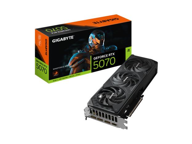 Gigabyte 5070 Windforce SFF 12 12GB GDDR7, 192-bit 3x DP, 1x HDMI - Image 2