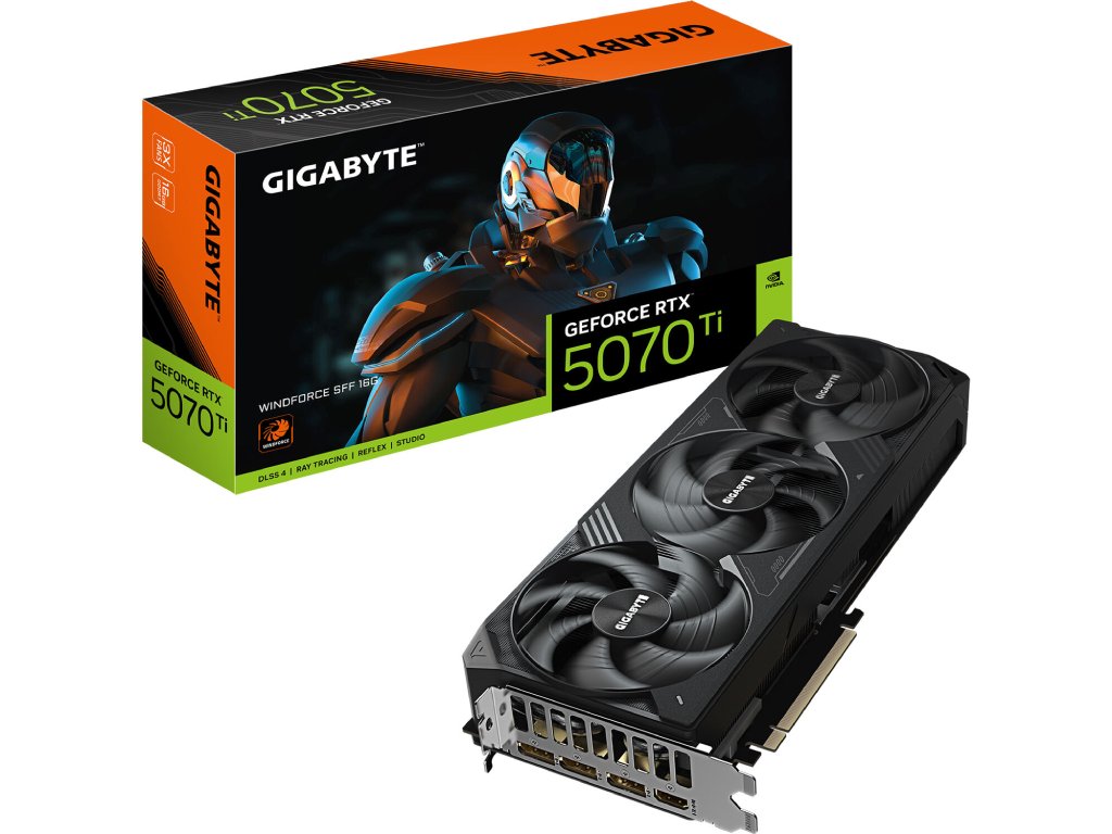 Gigabyte 5070 Ti Windforce SFF16GB GDDR7 - Image 2