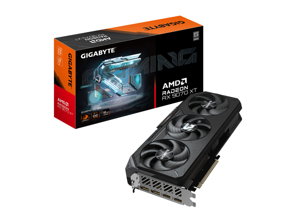 Gigabyte VGA 9070XTGAMING OC1616GB GDDR6, 256bit 2xHDMI, 2xDP