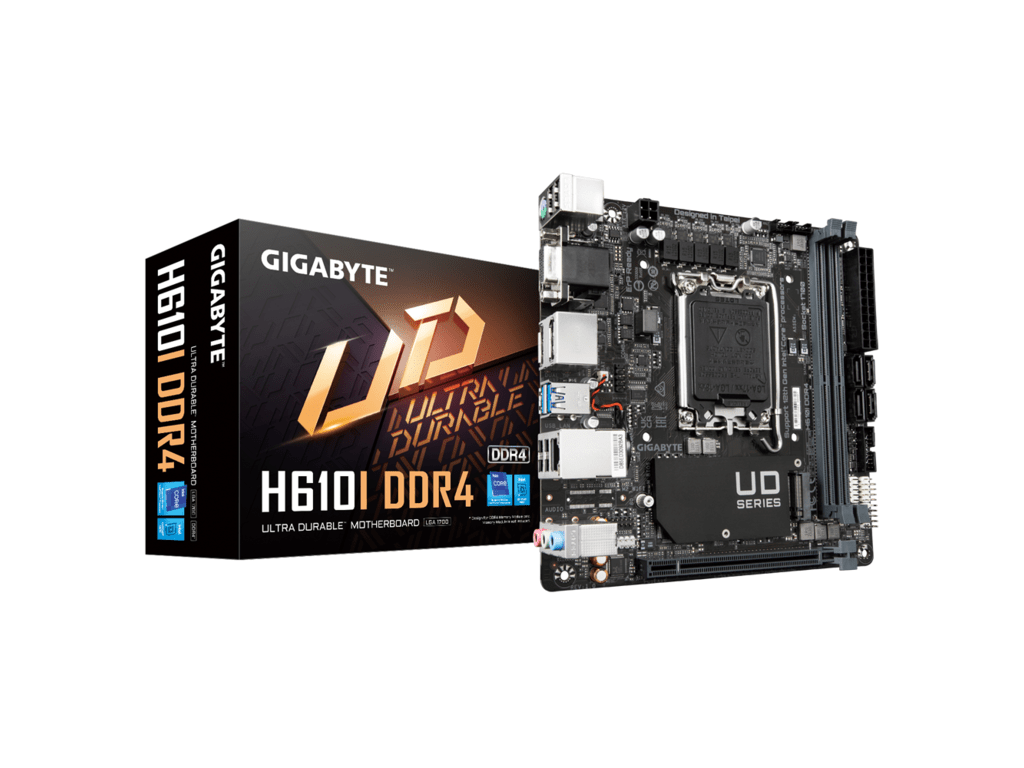 Gigabyte MB H610I DDR4LGA 1700; PCIe 4.0; Intel H6104xDDR4,VGA,HDMI,2xDP, mini ITX - Image 2