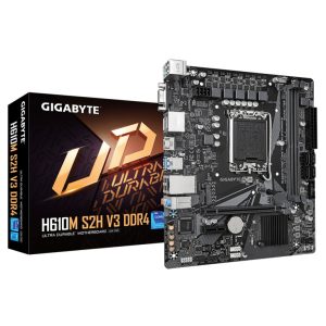 Gigabyte H610M S2H V3 DDR4LGA1700; 2xDDR4; M.2; 4xSATA6xUSB; HDMI, 2xDP, VGA