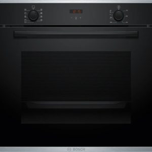 BOSCH pećnica Serie 4| CRNA A, EcoClean,71L,7 programaTeleskopska vodilica,3D vrući zrak