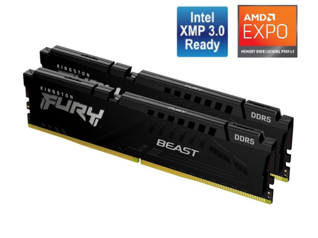 Kingston 32GB 5600MHz DDR5Fury Beast (2x16), CL36, EXPO - Image 2