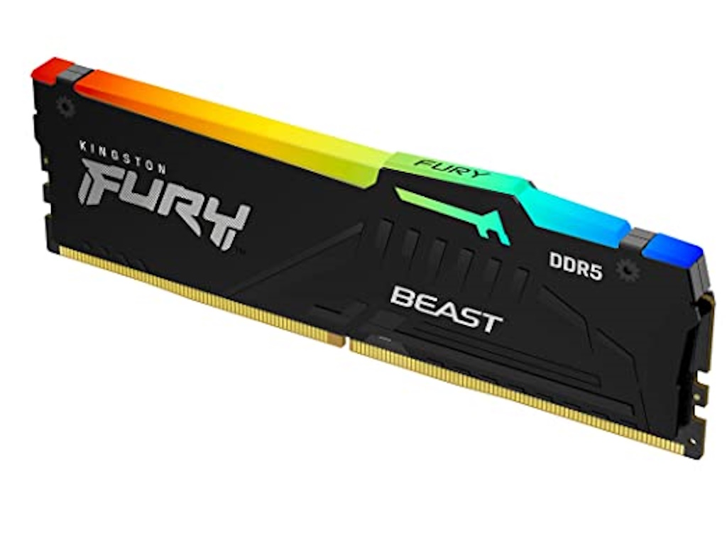 Kingston 64GB 5600MHz DDR5 RGBFury Beast (2x32GB) RGBCL40, XMP 3.0 Ready, - Image 2