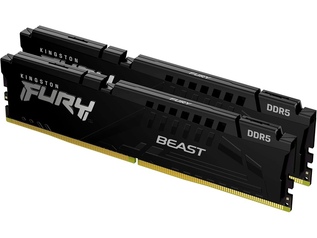 Kingston 64GB 6000MHz DDR5Fury Beast (2x32GB), CL30,XMP, EXPO, 2RX8, 288-pin 16Gbit - Image 2