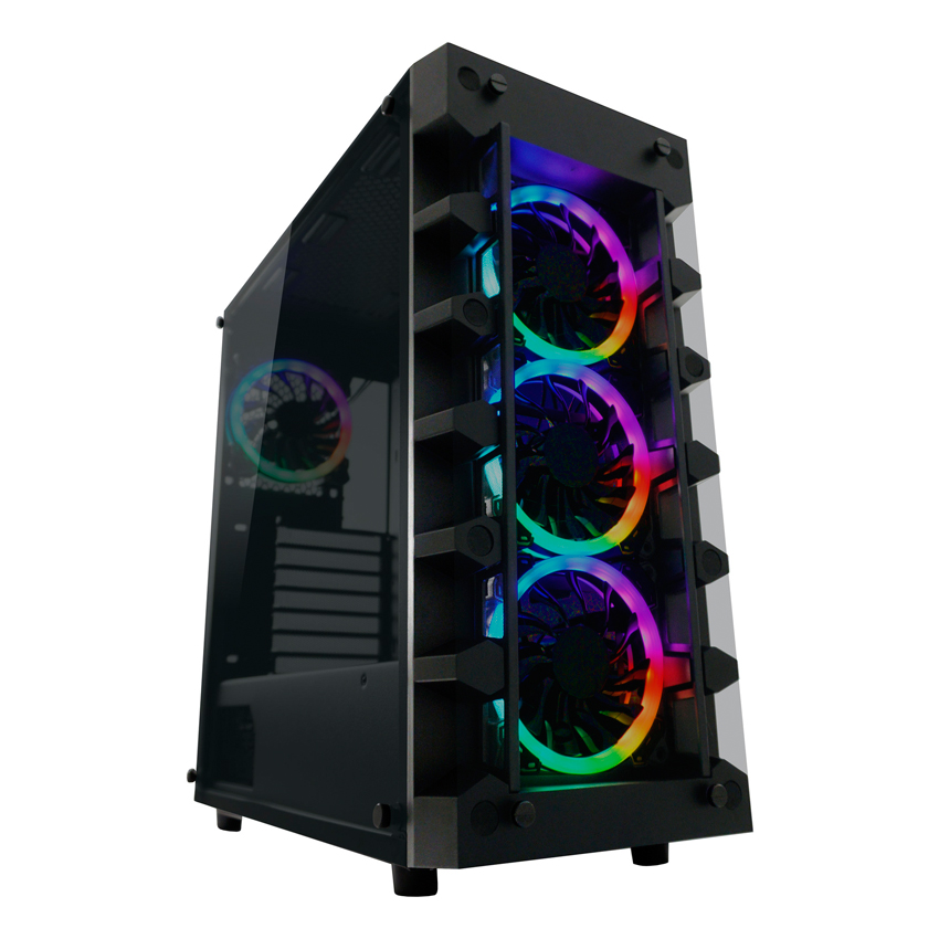 LC-Power Case Gaming 709BSolar_System_X - ATX gaming case - Image 2