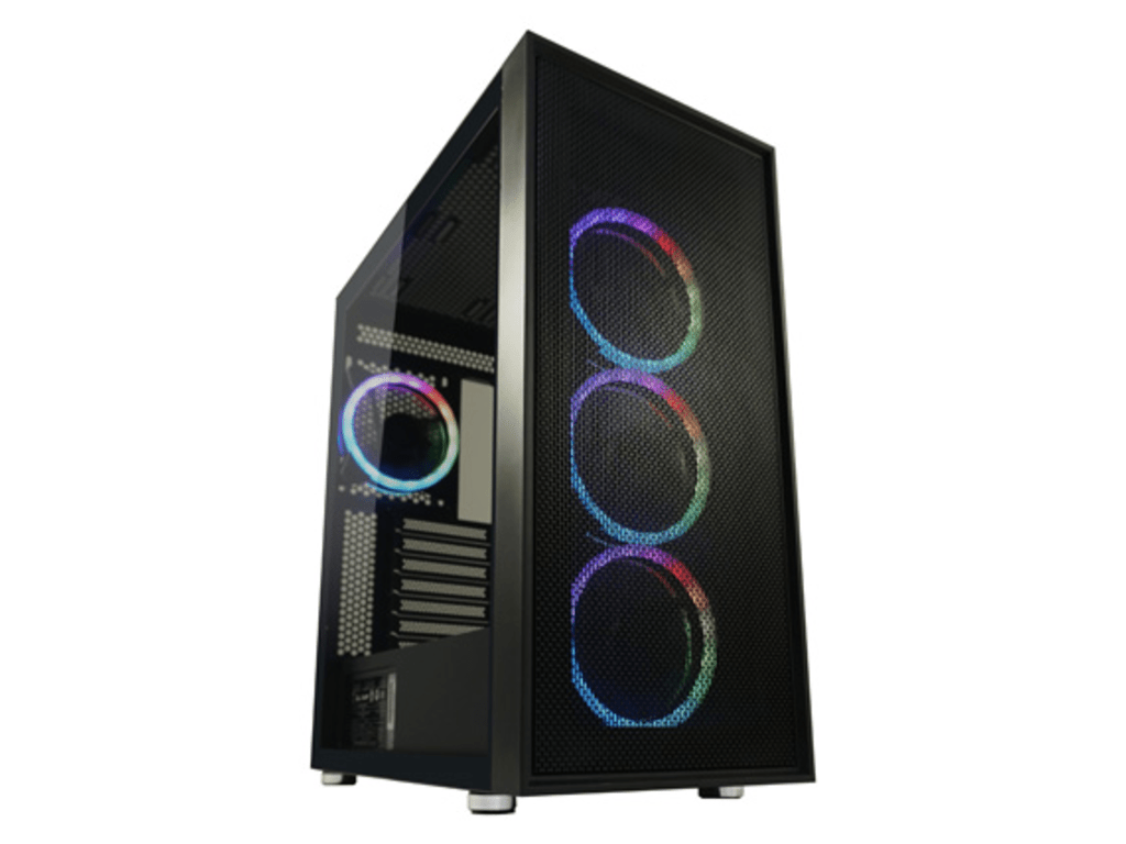 LC-Power Case Gaming 802B 4x 120mm RGB fans Black_Wanderer_X - ATX gaming case - Image 2