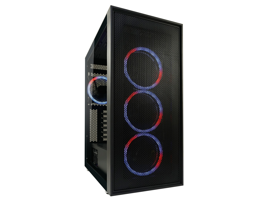 LC-Power Case Gaming 802B 4x 120mm RGB fans Black_Wanderer_X - ATX gaming case - Image 3