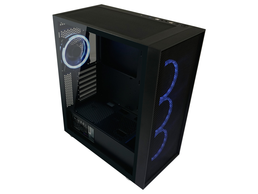 LC-Power Case Gaming 802B 4x 120mm RGB fans Black_Wanderer_X - ATX gaming case - Image 4