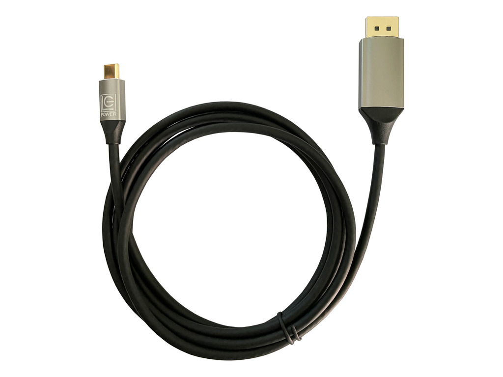 LC-Power LC-C-C-DP-2MType-C to DP kabl, 2m - Image 2