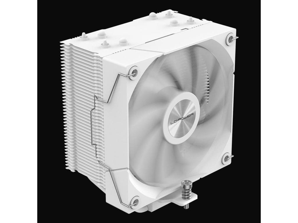 LC-Power LC-CC-120-W4 Cooler AERA series White AIR Cooler 190w TDP, 120mm - Image 2