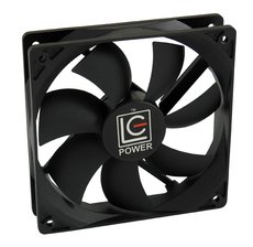 LC-Power Case fan LC-CF-120120x 120x25 mm,12V 4 pin PWMsleeving&anti-vibration washers - Image 2