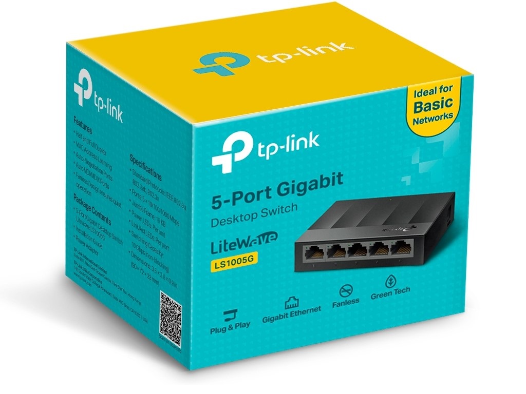 Tp-Link LS1005G Switch5x10/100/1000 - Image 4