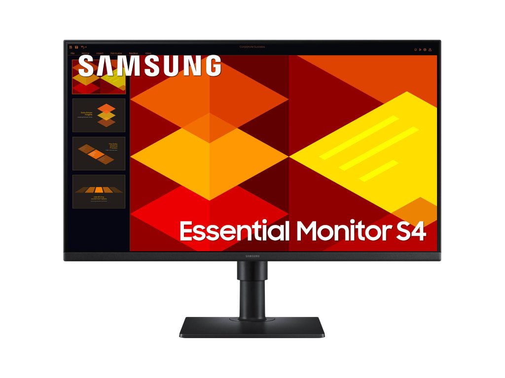 Samsung 27" FHD Posl Mon S40GDIPS, 100Hz, 5ms, 250cd, 2xHDMIDP, USB, HAS, Pivot, Tilt, Swivel - Image 2