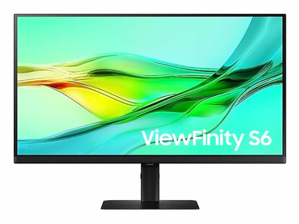 Samsung monitor ViewFinity S6QHD, 27", IPS, 100Hz, 350cd5ms, HDMI, DP, USB Hub, Type-C(90W) - Image 2
