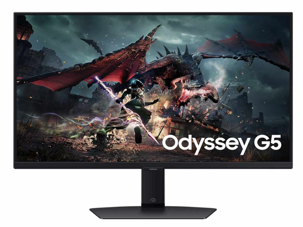 27" QHD Odyssey G50D180Hz 1ms2,560x1,440,IPS,350cd,1ms,DPHDMIx2,HA,Swivel,Tilt,VESA 100x100 - Image 2