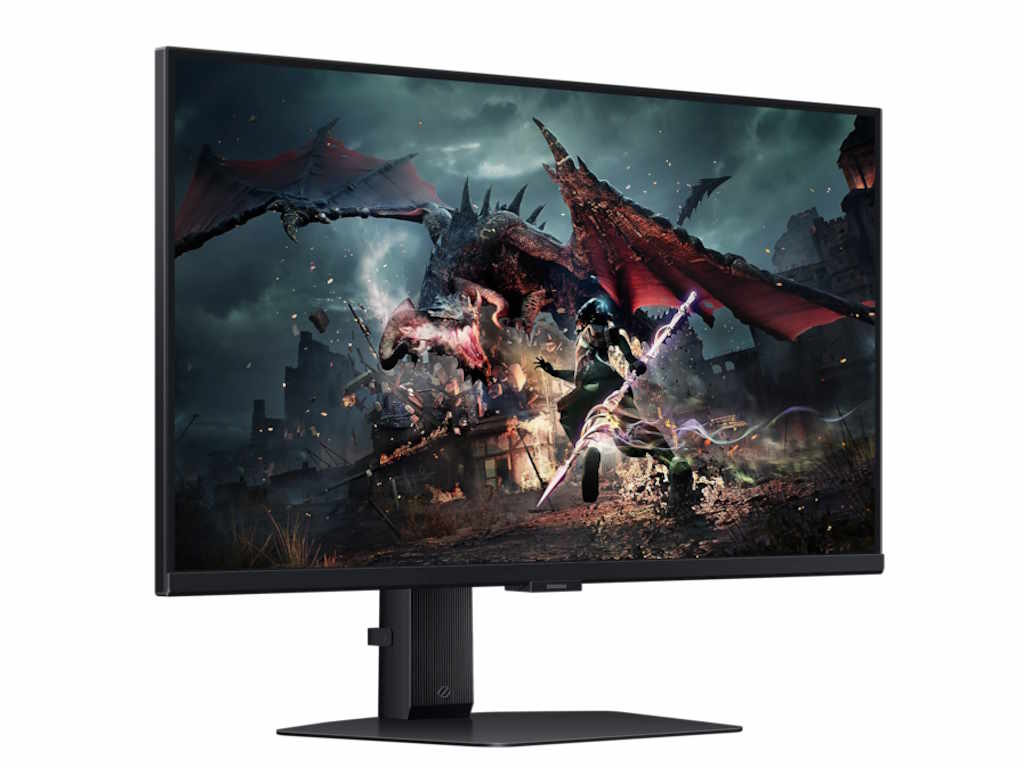 27" QHD Odyssey G50D180Hz 1ms2,560x1,440,IPS,350cd,1ms,DPHDMIx2,HA,Swivel,Tilt,VESA 100x100 - Image 3