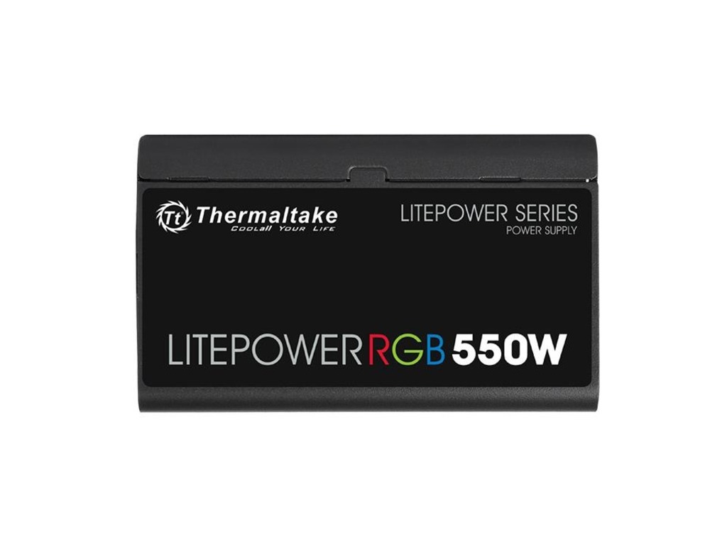 Thermaltake Litepower RGB 550W Non-modular PSU, sa RGB,ATX 12V 2, Active PFC - Image 4