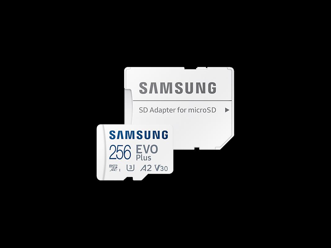 Samsung MicroSD 256GB EVO Plussa adapterom;Up to 160MBs - Image 2