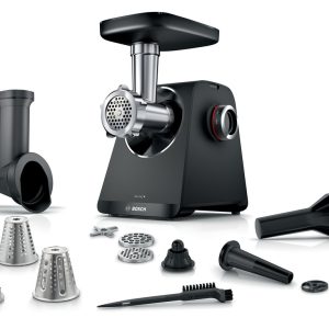 BOSCH mljevenje mesa CRNA Serie 4| 500W, 2.5 kg/min, Blok motora pri 1900W,