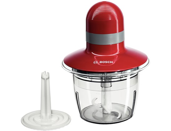 BOSCH sjeckalica 400W, CRVENA, 0.8L,INOX nož, ploča za tučenje vrhnja, SL - Image 2