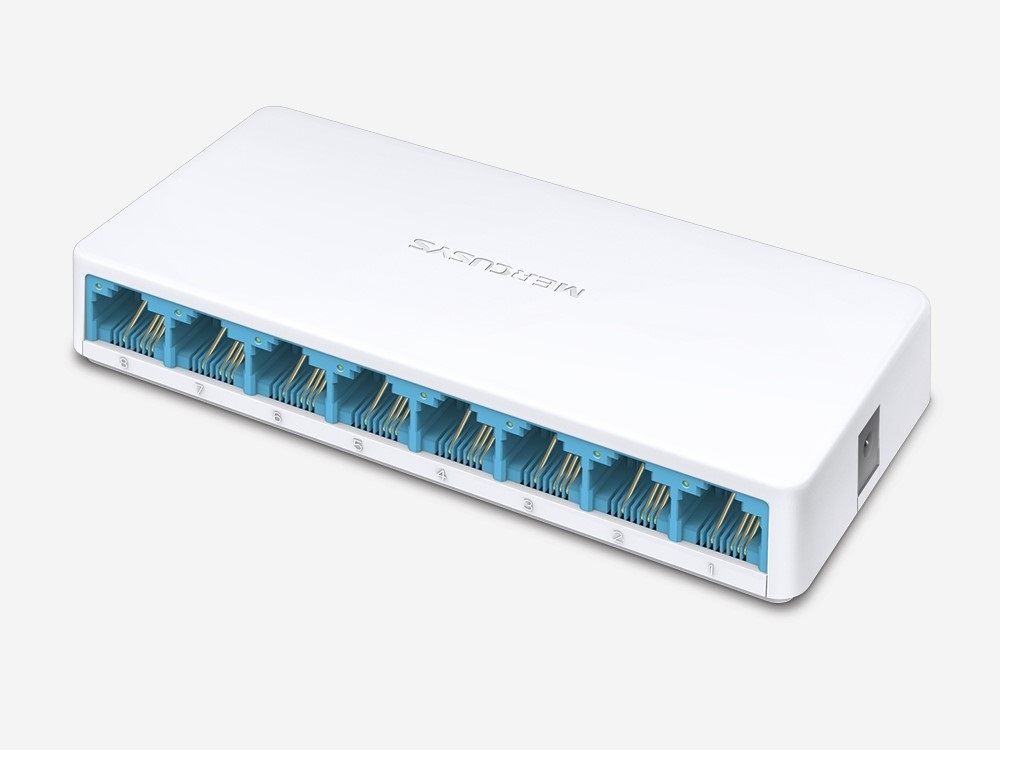 Mercusys MS108 Desktop Switch8x10/100 - Image 2